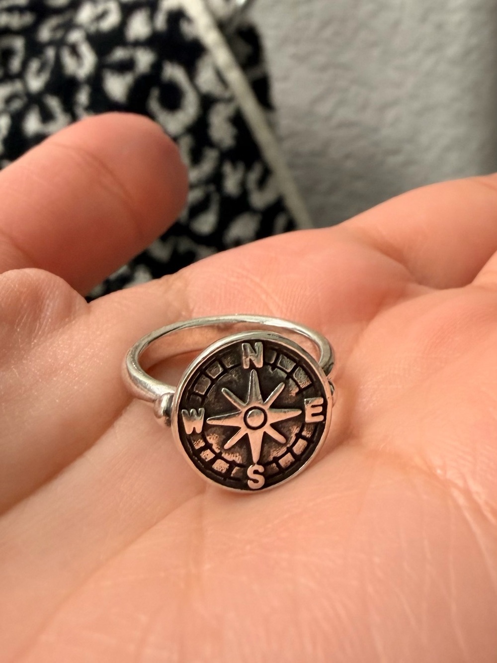 James Avery retired compass ring